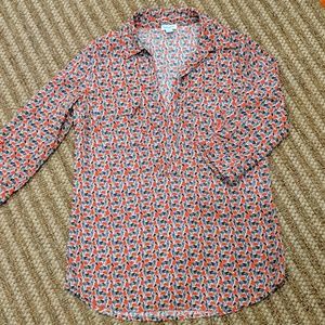 Splendid Zebra Tunic Top Sz XS